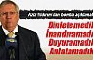 Aziz Yıldırım'dan bomba açıklamalar