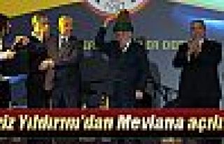 Aziz Yıldırım'dan Mevlana açılımı