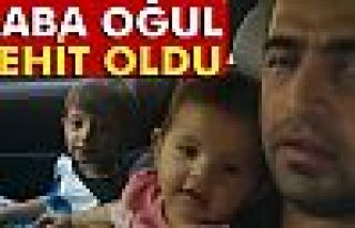 Baba oğul şehit oldu