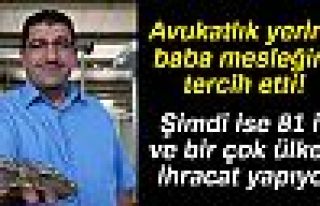 Babasının küçük dükkanından fabrikaya!