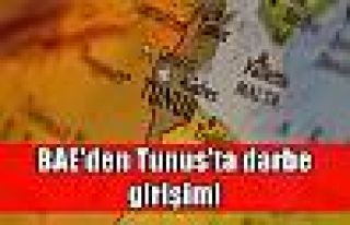 BAE'den Tunus'ta darbe girişimi