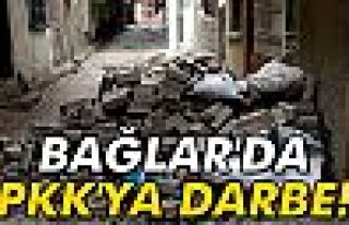 Bağlar'da PKK'ya darbe