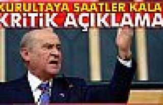 Bahçeli: ‘Kurultay yasal değildir’