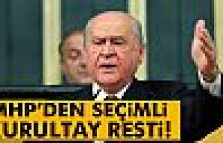 Bahçeli seçimli kurultay kararı aldı