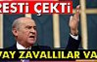 Bahçeli: Vay zavallılar vay!