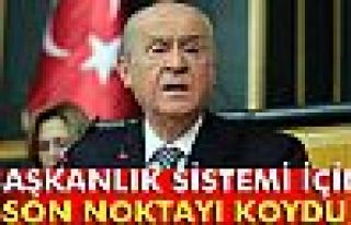 Bahçeli’den 'başkanlık sistemi' açıklaması