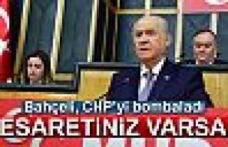 Bahçeli'den CHP'ye eleştiri