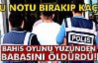 Bahis Oyunu Yüzünden Babasını Öldürdü