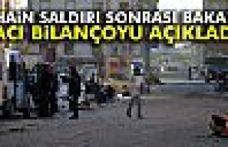 Bakan Acı Bilançoyu Açıkladı!