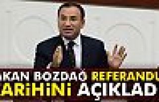  Bakan Bozdağ referandum tarihini açıkladı