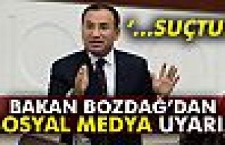 Bakan Bozdağ’dan sosyal medya uyarısı