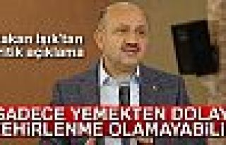 BAKAN IŞIK'TAN KRİTİK AÇIKLAMA!