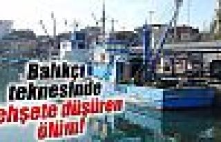 Balıkçı teknesinde dehşete düşüren ölüm