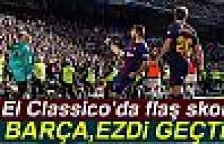 BARÇA EZDİ GEÇTİ!