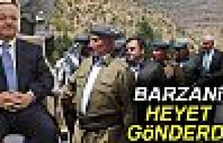 Barzani, taziye için heyet gönderdi