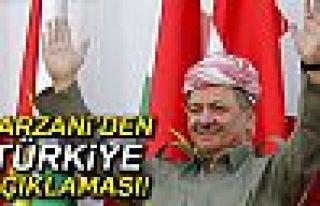 BARZANİ'DEN TÜRKİYE AÇIKLAMASI!