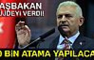 BAŞBAKAN YILDIRIM MÜJDEYİ VERDİ!