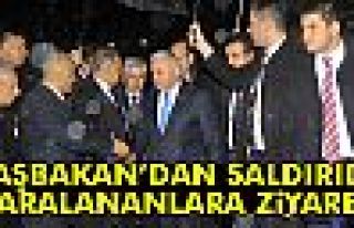 Başbakan Yıldırım’dan yaralılara ziyaret