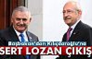 Başbakan'dan Kılıçdaroğlu'na sert Lozan çıkışı