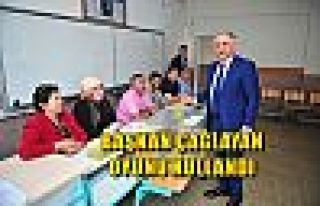 Başkan Çağlayan Oy'unu Kullandı