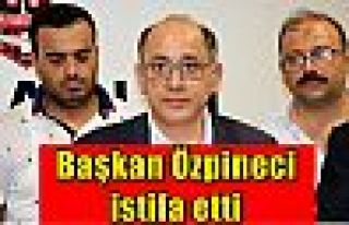 Başkan Özpineci istifa etti