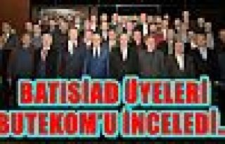 BATISİAD ÜYELERİ BUTEKOM’U İNCELEDİ…