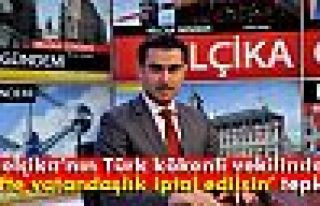 Belçika’nın Türk kökenli Vekilinden Tepki