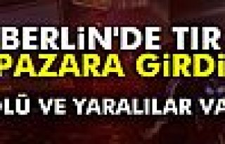 Berlin'de tır pazara girdi!