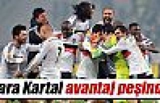 Beşiktaş avantaj peşinde