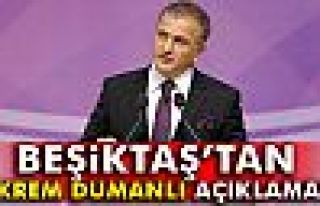 Beşiktaş’tan Ekrem Dumanlı Açıklaması