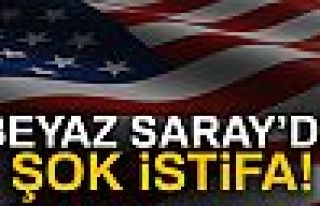 BEYAZ SARAY'DA ŞOK İSTİFA!