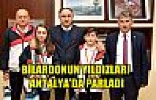 Bilardonun Yıldızları Antalya'da Parladı