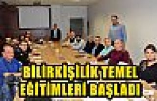 BİLİRKİŞİLİK TEMEL EĞİTİMLERİ BAŞLADI