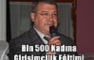 Bin 500 Kadına Girişimcilik Eğitimi