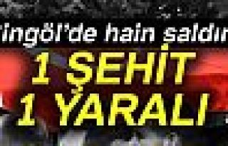 BİNGÖL'DE HAİN SALDIRI!