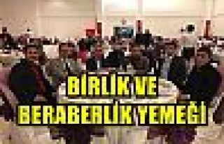 BİRLİK VE BERABERLİK YEMEĞİ