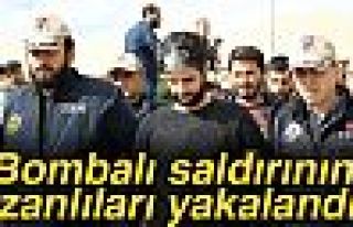 Bombalı saldırının zanlıları yakalandı