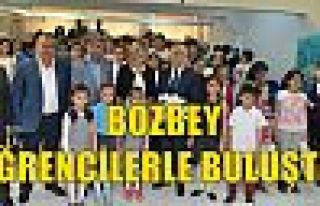 Bozbey Öğrencilerle Buluştu