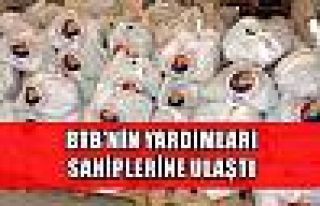 BTB’NİN YARDIMLARI SAHİPLERİNE ULAŞTI