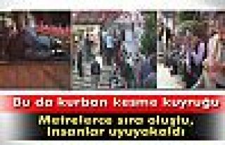 Bu da kurban kesme kuyruğu