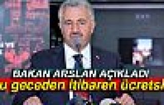 BU GECEDEN SONRA ÜCRETSİZ!