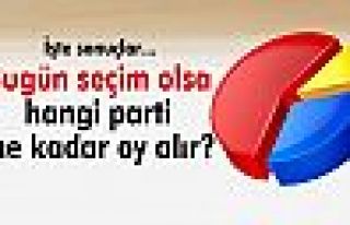 Bu pazar seçim olsa?