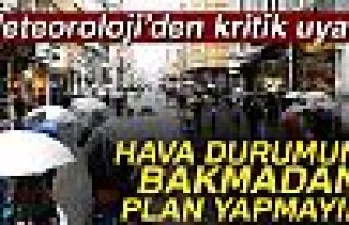 Bugün hava durumu nasıl olacak