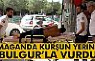 ’Bulgur’la vurulan çocuk ağır yaralandı