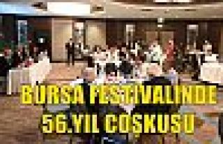 Bursa Festivali’nde 56. Yıl Coşkusu