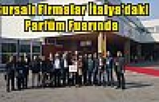 Bursalı Firmalar İtalya'daki Parfüm Fuarında