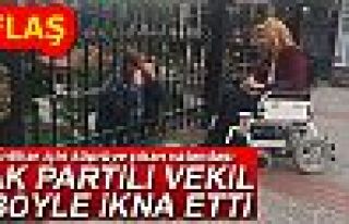 BURSALI VEKİL BÖYLE İKNA ETTİ!