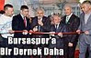 Bursaspor'a Bir Dernek Daha