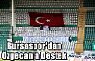 Bursaspor'dan Özgecan'a Destek