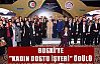 BUSKİ’ye “kadın dostu işyeri” ödülü